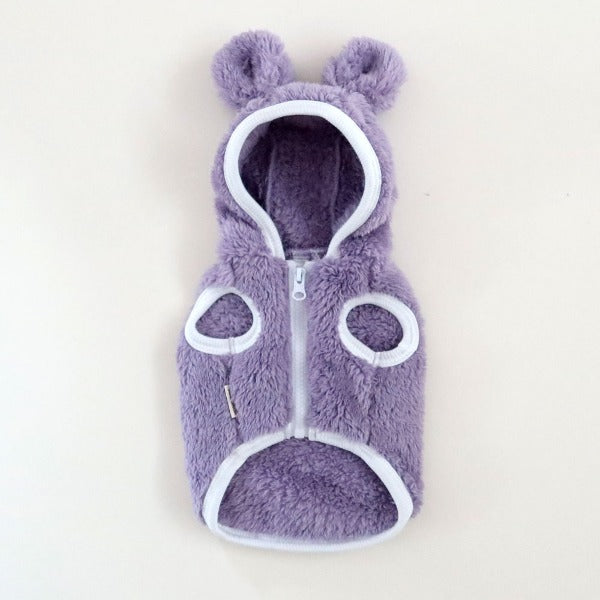 Bebe Hooded Fleece – Purple