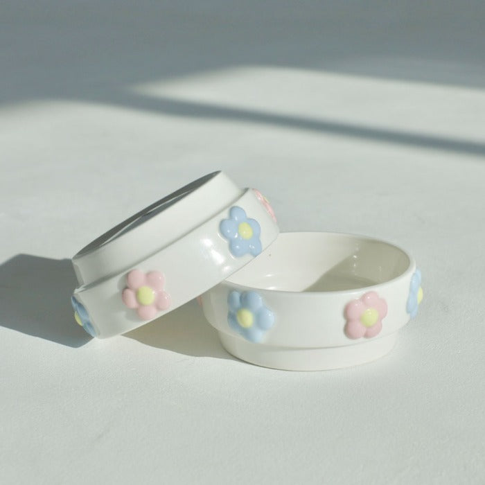 Pastel Flower Bowl