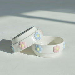 Pastel Flower Bowl