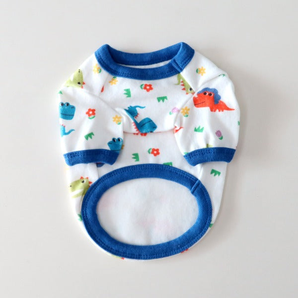 Playful Kid T-Shirt – Blue / Dinosaur