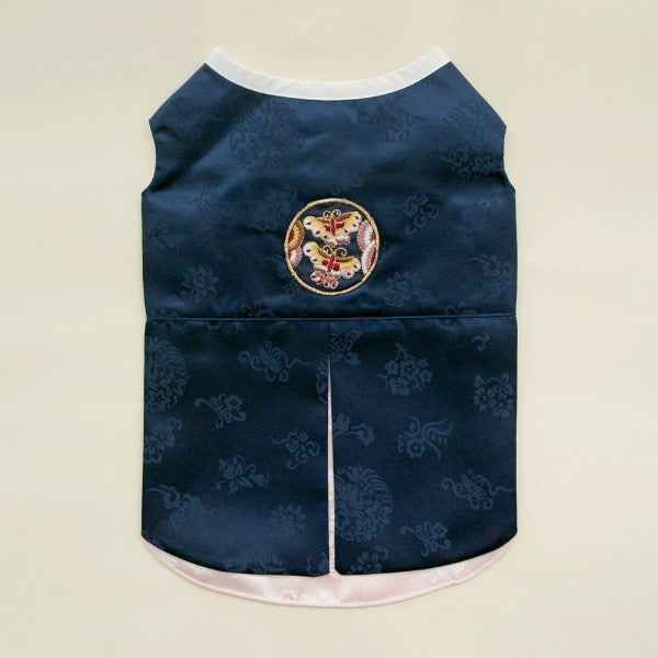 Boys' Butterfly Hanbok – Navy