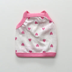 Heart Sleeveless Top (Pink)